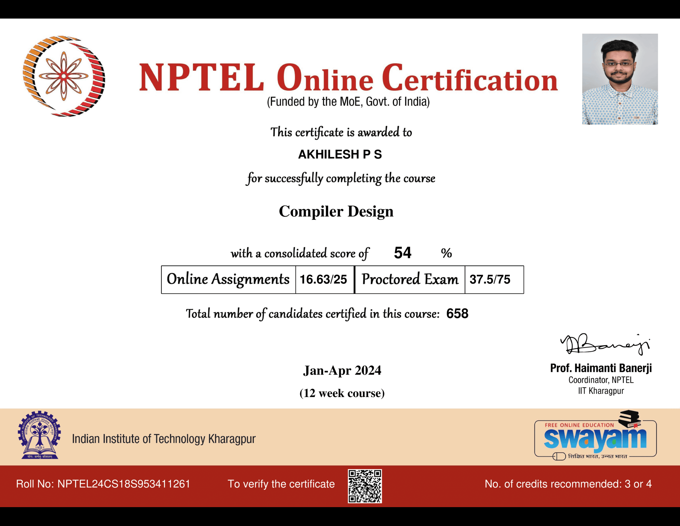 NPTEL Compiler Design